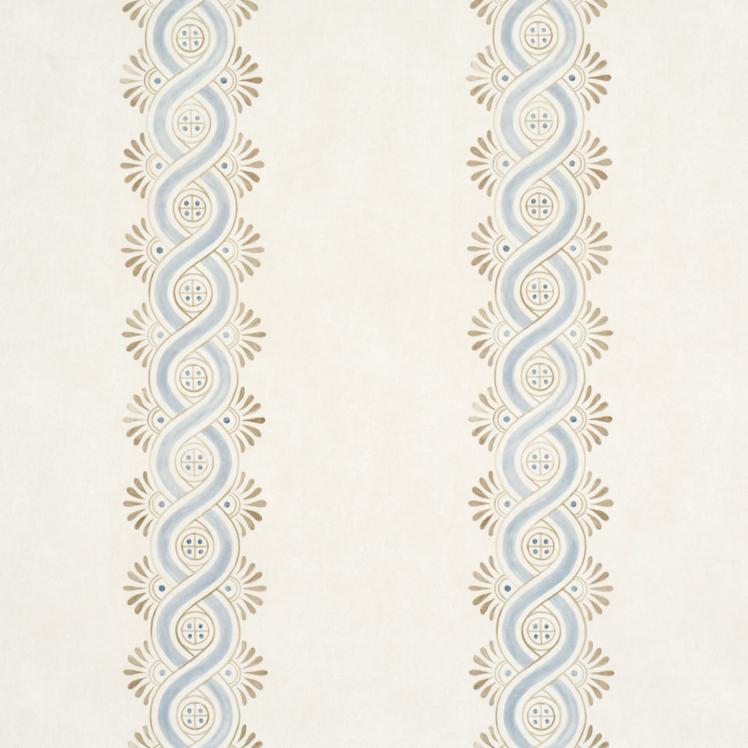 Leonidis Stripe - Blue By 5016460 Wallcovering