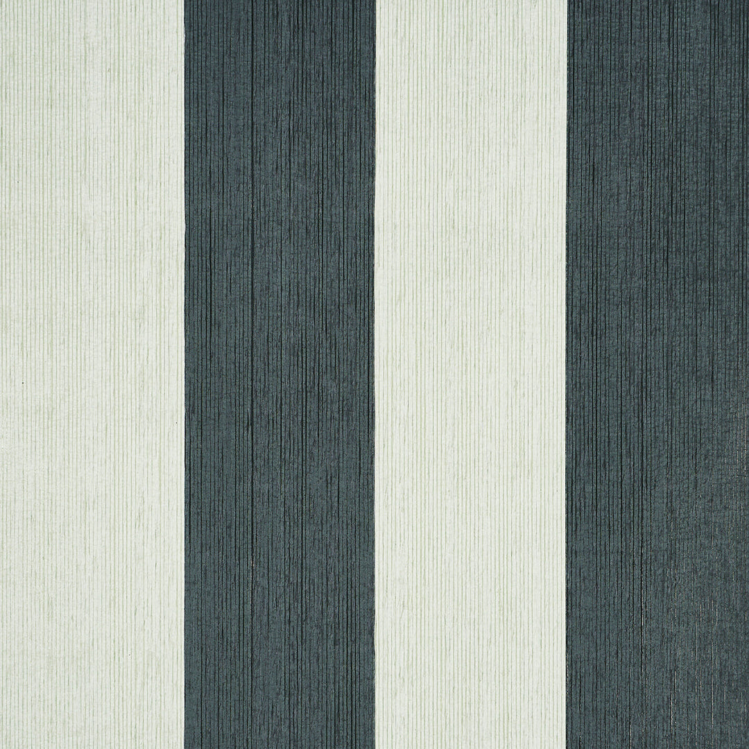 Backdrop Painter'S Stripe - Rococo by Schumacher Wallcovering