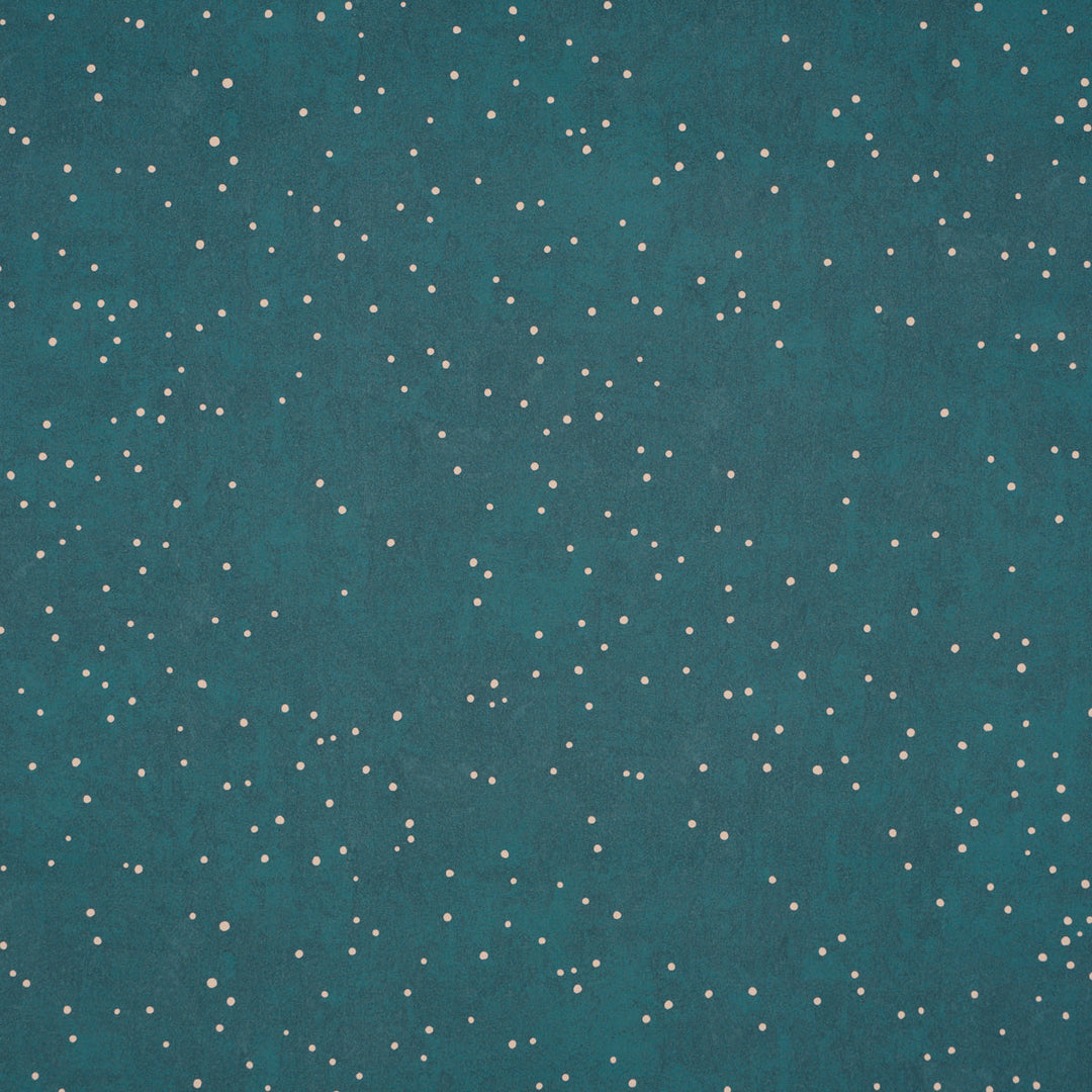 Brindille Starry Sky - Peacock by Schumacher Wallcovering