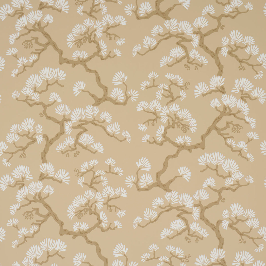 Hinata - Neutral by Schumacher Wallcovering
