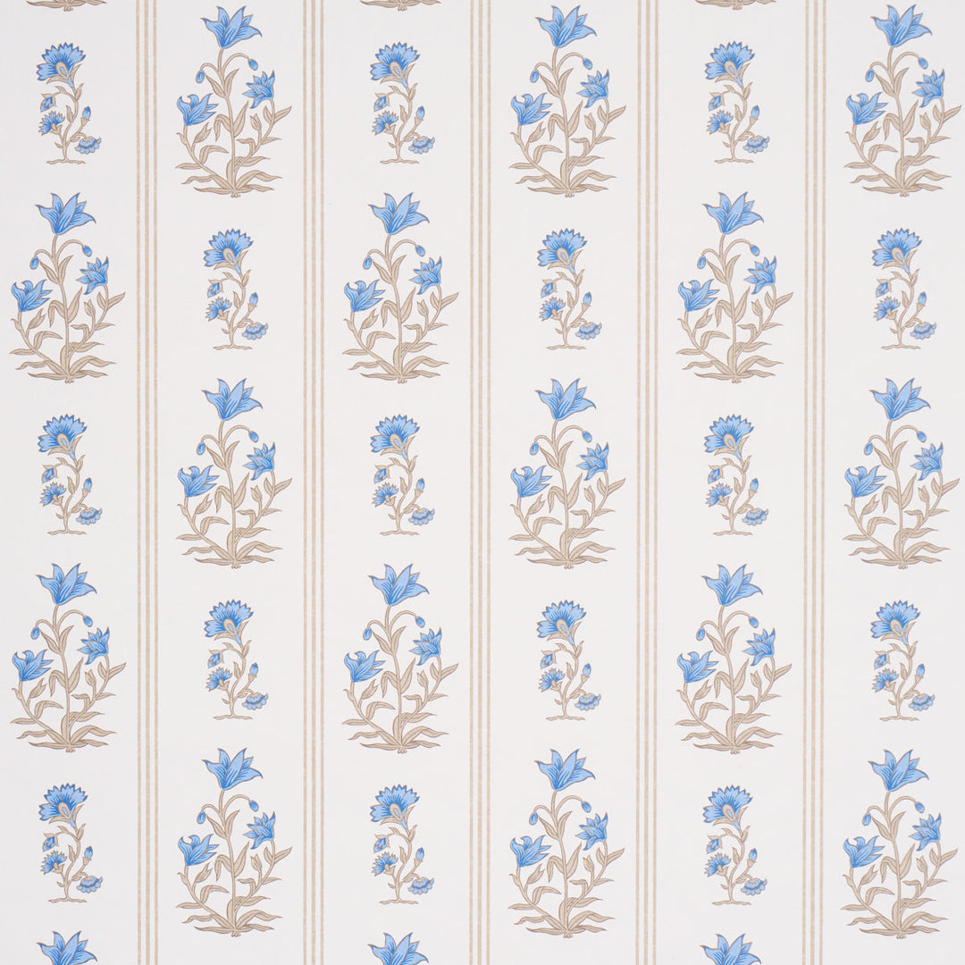 Ellora - Blue by Schumacher Wallcovering