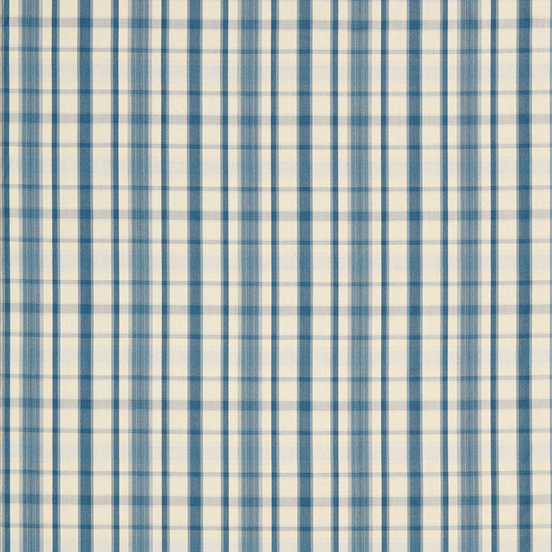 Suki Silk Plaid Country Blue 50212 by Schumacher Fabric CHROMA SILK 100% INDIA WYZENBEEK 3,000 </p><p>Repeat: Horizontal: 5 3/4" (15CM) and Vertical: 5 3/4" (15CM) 54 - Fabric Carolina -