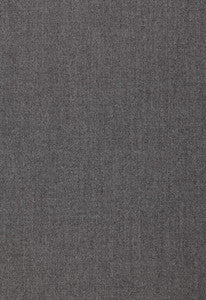 Jermyn Solid Flannel Fog Grey 50313 by Schumacher Fabric