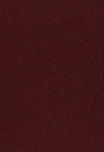 Jermyn Solid Flannel Maroon 50315 by Schumacher Fabric