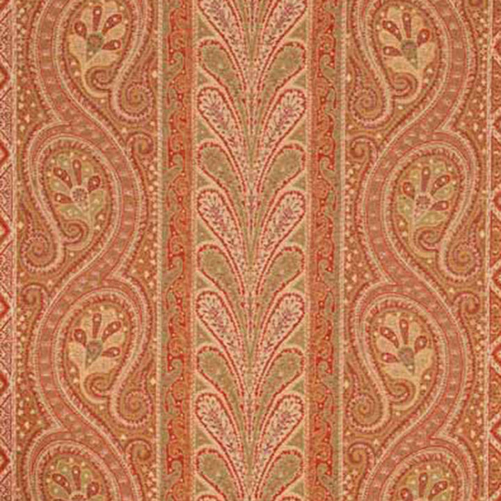 Chatelaine Paisley Red/Moss 50771 by Schumacher Fabric Schumacher Fabric Chatelaine Paisley Red/Moss 50771Fabric VISCOSE 65% ITALY </p><p>Repeat: H: HORZ. 29 1/2" (75CM) , V: VERT. 17 1/8" (43CM) 59 - Fabric Carolina -