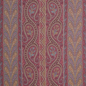 Chatelaine Paisley Magenta 50775 by Schumacher Fabric