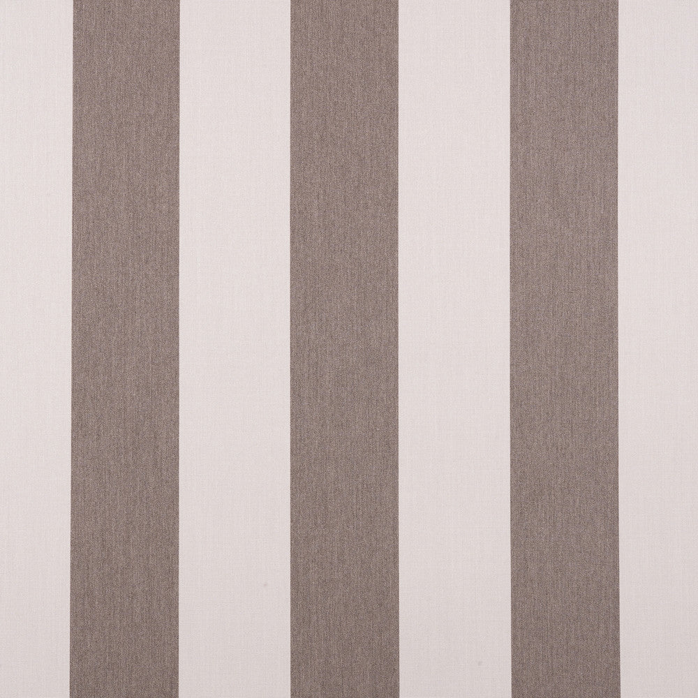 4753 Beaufort Mushroom by Sunbrella Designer Fabric Sunbrella Awning Stripes 100% SunbrellaÂ® Acrylic USA or Imported 10-Year Horizontal: and Vertical: 46 in. - Swanky Fabrics -