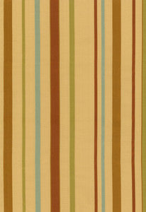 Alessandra Silk Stripe Gold 51484 by Schumacher Fabric