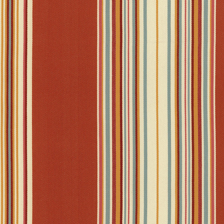Samoa Stripe Coral 51572 by Schumacher Fabric PLEIN AIR S06 See Sample FRANCE NOT APPLICABLE </p><p>Repeat: Horizontal: 14 3/8" (37CM) and Vertical: - 59" WIDE (150CM) - Fabric Carolina -