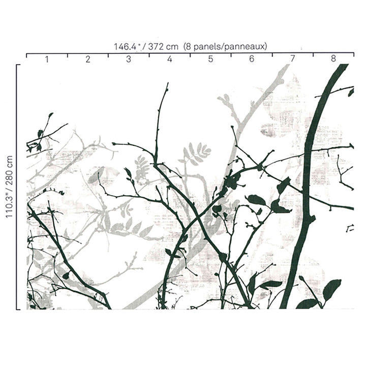 5157 98W6321 by JF Wallcovering URBAN ART WALL MURALS 100% Wallpaper Germany Horizontal: and Vertical: 146.4 - Fabric Carolina -