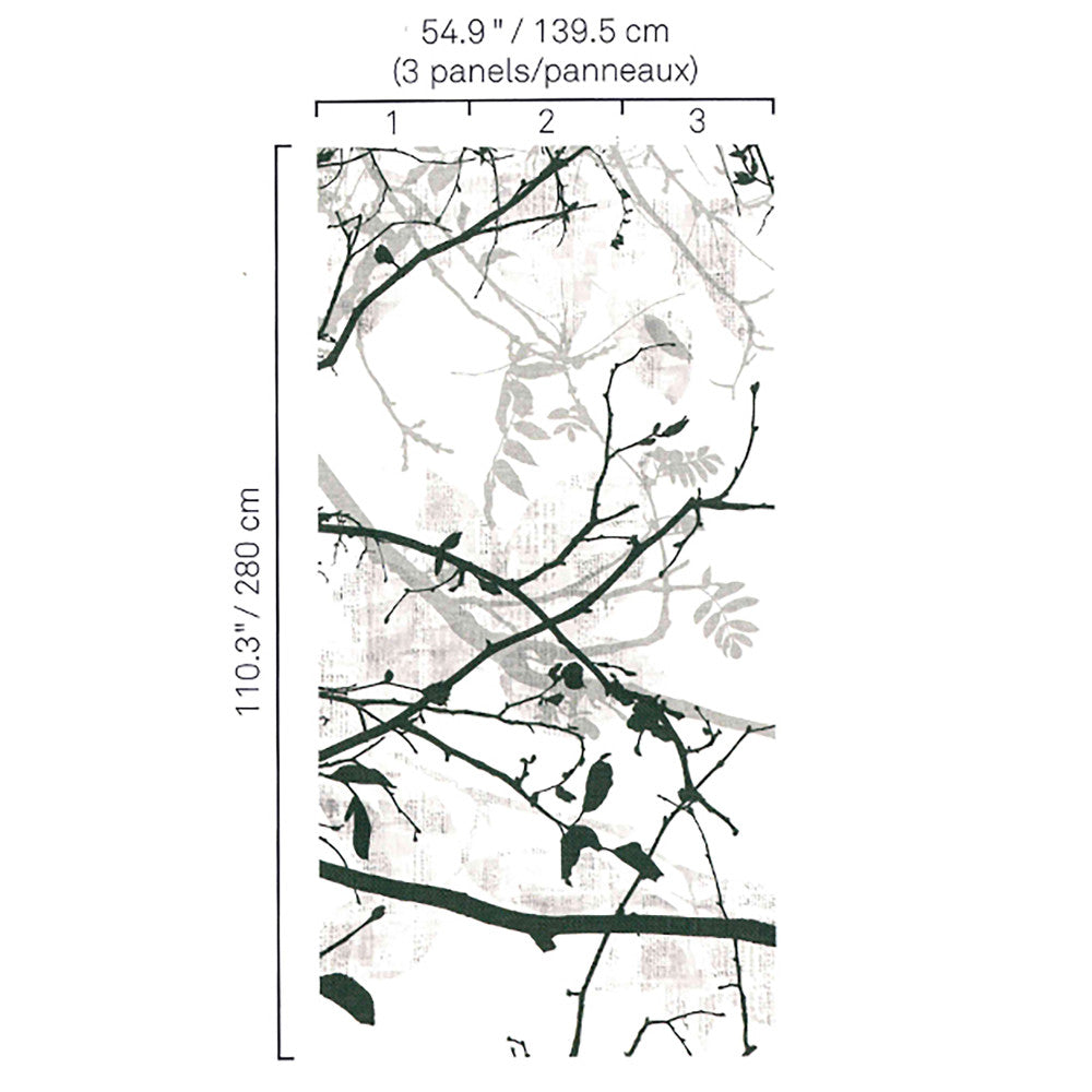 5158 97W6321 by JF Wallcovering URBAN ART WALL MURALS 100% Wallpaper Germany Horizontal: and Vertical: 54.9 - Fabric Carolina -