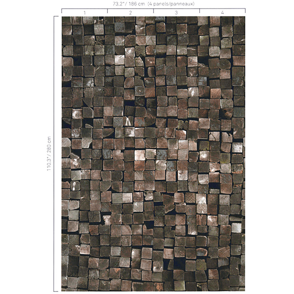 5167 38W6321 by JF Wallcovering Mural URBAN ART WALL MURALS 100% Wallpaper Germany Horizontal: and Vertical: 73.2 inches, 12 yards per roll. - Fabric Carolina -