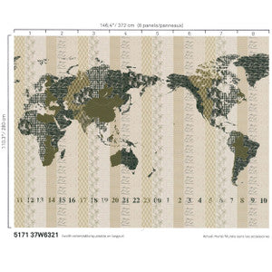 5171 37W6321 by JF Wallcovering