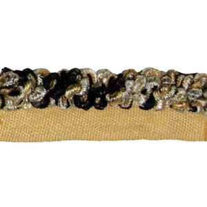 Chariot Col. Black Gold by Europatex Fabric