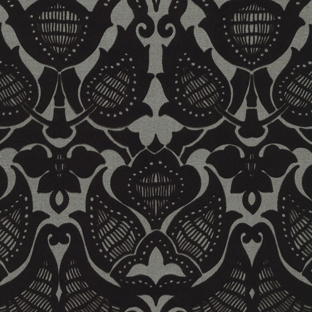 52075 99W8621 by JF Wallcovering KARMA WALLCOVERINGS 100% Wallpaper United Kingdom Horizontal: and Vertical: 20.47 20.4 inches, 11 yards per roll. - Fabric Carolina -
