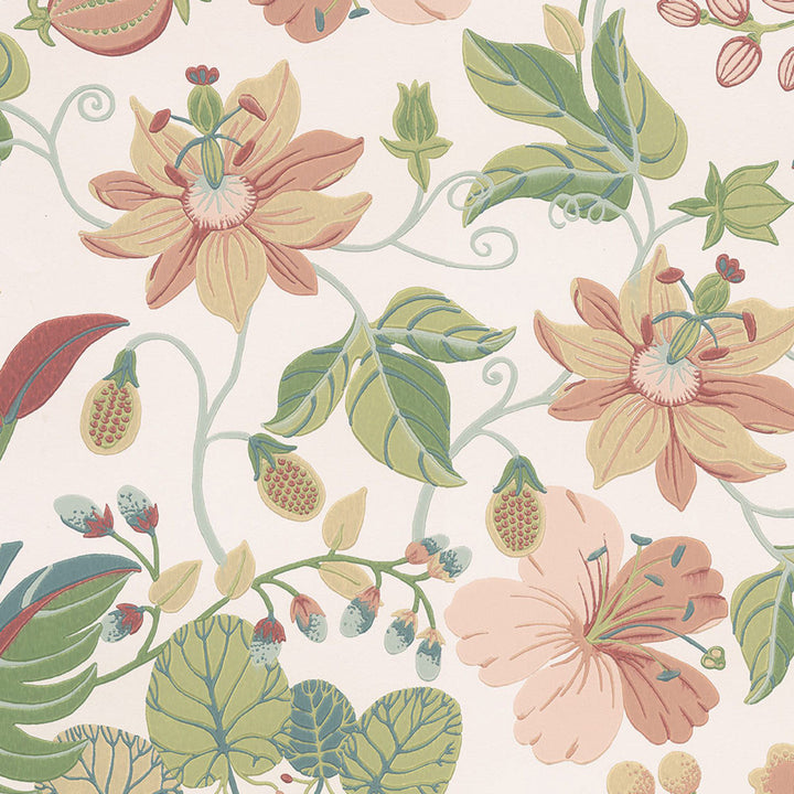 52107 40W8811 by JF Wallcovering IN BLOOM WALLCOVERINGS 100% Wallpaper United Kingdom Horizontal: 24.02 and Vertical: N 26.97 - Fabric Carolina -