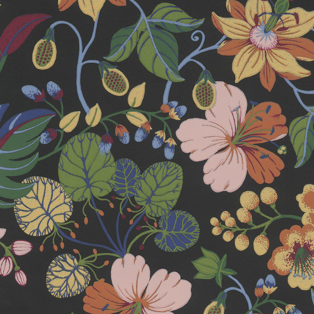 52107 69W8811 by JF Wallcovering IN BLOOM WALLCOVERINGS 100% Wallpaper United Kingdom Horizontal: and Vertical: 24.02 26.97 inches, 11 yards per roll. - Fabric Carolina -