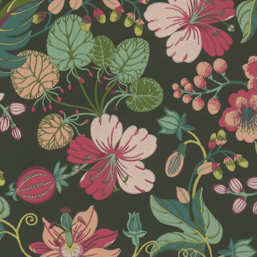 52107 79W8811 by JF Wallcovering IN BLOOM WALLCOVERINGS 100% Wallpaper United Kingdom Horizontal: and Vertical: 24.02 26.97 inches, 11 yards per roll. - Fabric Carolina -