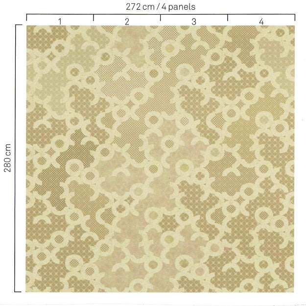 5234 32W6561 by JF Wallpaper ICONIC WALLCOVERINGS 100% Wallpaper GERMANY (see sample) Horizontal: N/A and Vertical: N/A 107.00 - Fabric Carolina -