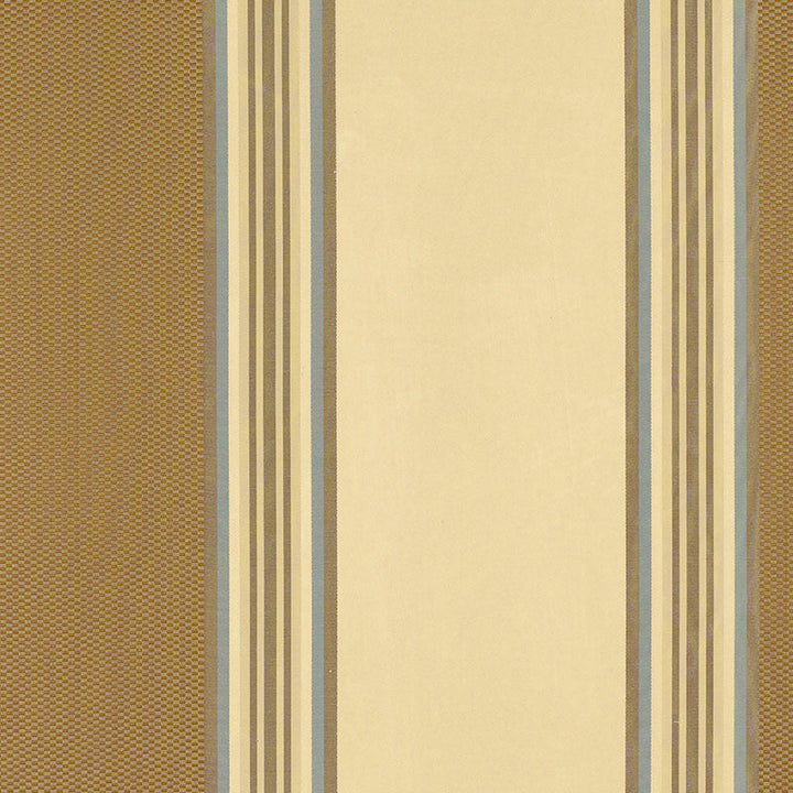 Ava Silk Stripe Mocha 52370 by Schumacher Designer Fabric CHROMA SILK 100% INDIA MARTINDALE 5,000 </p><p>Repeat: Horizontal: 13 1/2" (34CM) and Vertical: 54 - Swanky Fabrics -