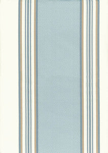 Ava Silk Stripe Cornflower 52372 by Schumacher Fabric