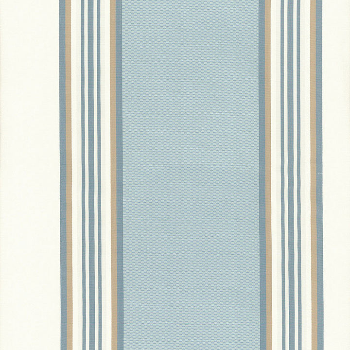Ava Silk Stripe Cornflower 52372 by Schumacher Fabric CHROMA SILK 100% INDIA MARTINDALE 5,000 </p><p>Repeat: Horizontal: 13 1/2" (34CM) and Vertical: 54 - Fabric Carolina -
