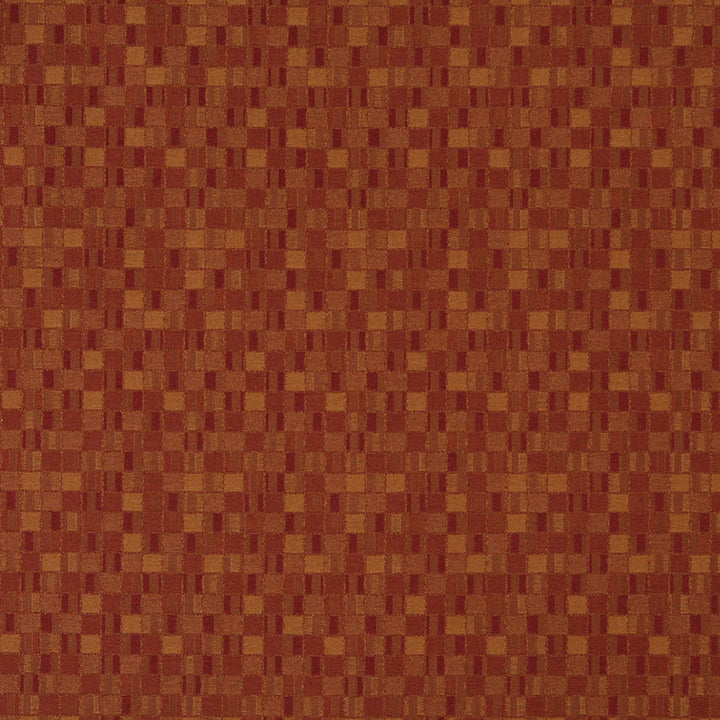 5256 Brick by Charlotte Fabric Decorative Durables IX 100% Woven Polyester Made In USA Exceeds 100,000 Wyzenbeek Rubs (Heavy Duty) Horizontal: 4.5" x Vertical: 4.5" 54 Inches - Fabric Carolina -