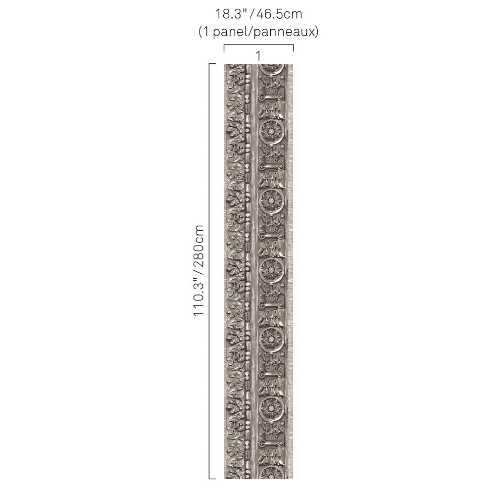 5262 96W7631 by JF Wallcovering Mural ANTIQUITY WALLCOVERINGS 100% Wallpaper Germany Horizontal: and Vertical: 18.3 inches, 3 yards per roll. - Fabric Carolina -