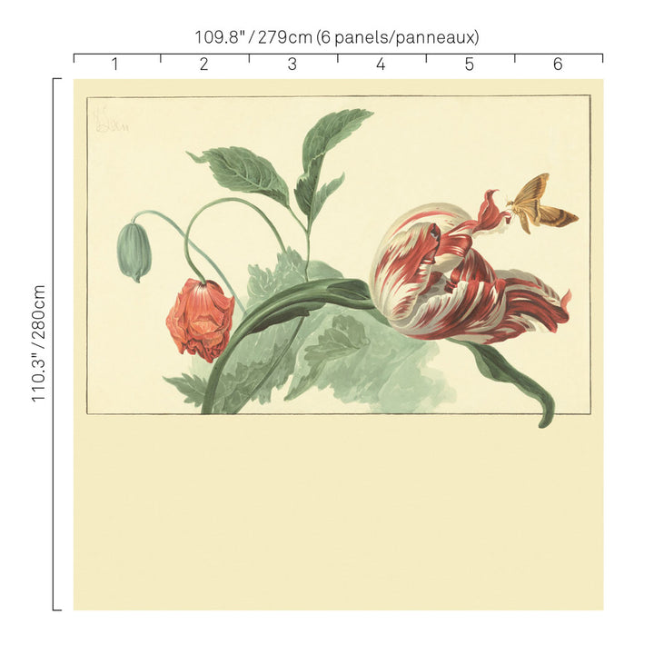 5264 24W7631 by JF Wallcovering ANTIQUITY WALLCOVERINGS 100% Wallpaper Germany Horizontal: and Vertical: N 109.8 - Fabric Carolina -