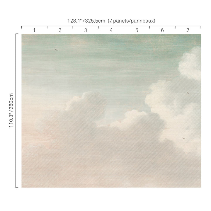 5265 73W7631 by JF Wallcovering Mural ANTIQUITY WALLCOVERINGS 100% Wallpaper Germany Horizontal: and Vertical: 128.1 inches, 21 yards per roll. - Fabric Carolina -
