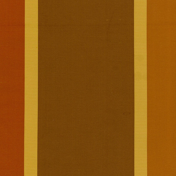 Olivia Silk Stripe Sienna 52702 by Schumacher Fabric SCHUMACHER WOVENS F06 See Sample INDIA NOT APPLICABLE </p><p>Repeat: Horizontal: 27" (69CM) and Vertical: - 54" WIDE (137CM) - Fabric Carolina -