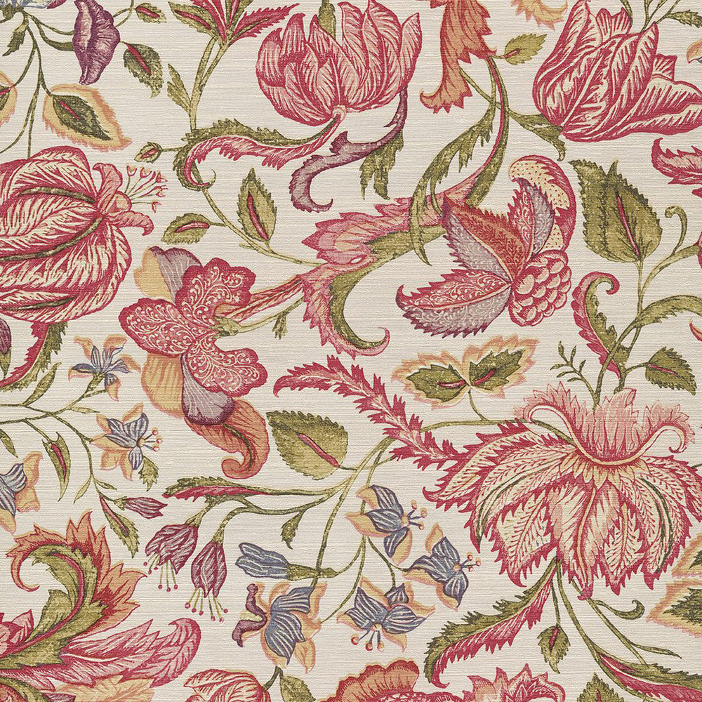 5293 92W8251 by JF Wallpaper BOHO CHIC WALLCOVERINGS 100% Wallpaper ITALY (see sample) Horizontal: N/A and Vertical: 25.200 20.50 - Fabric Carolina -