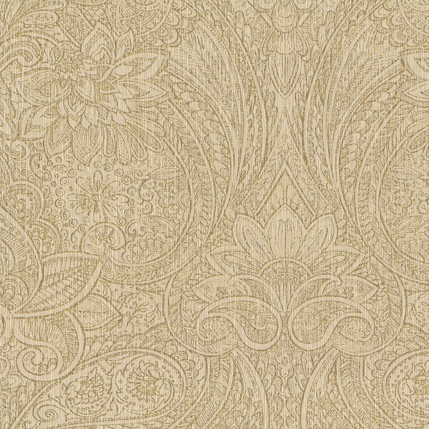 5298 34W8251 by JF Wallpaper BOHO CHIC WALLCOVERINGS 100% Wallpaper ITALY (see sample) Horizontal: N/A and Vertical: 35.400 20.50 - Fabric Carolina -