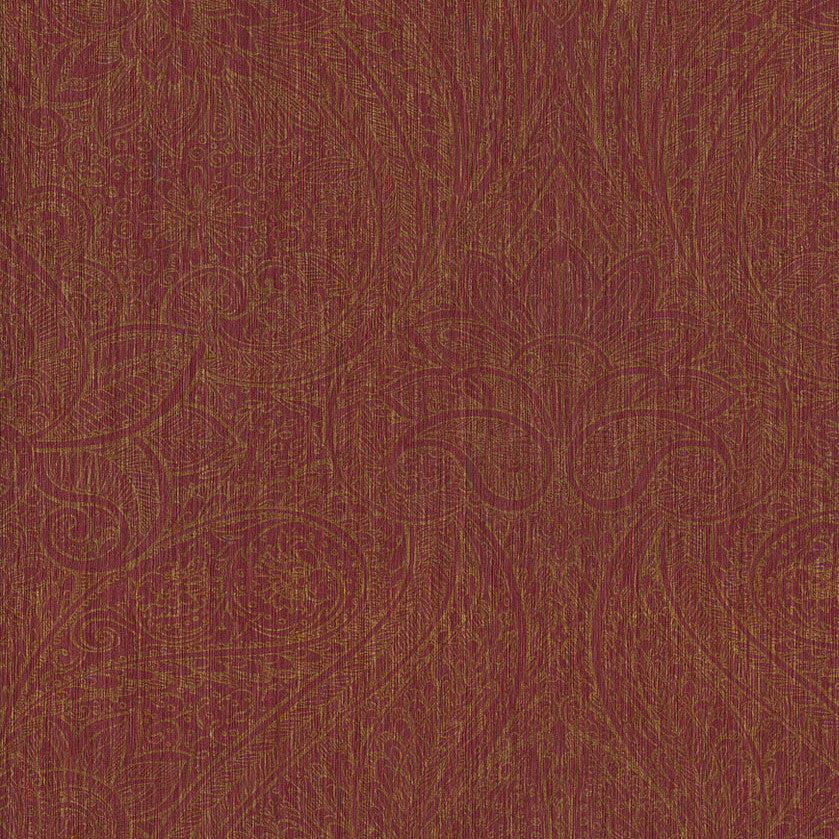 5298 48W8251 by JF Wallpaper BOHO CHIC WALLCOVERINGS 100% Wallpaper ITALY (see sample) Horizontal: N/A and Vertical: 35.400 20.50 - Fabric Carolina -
