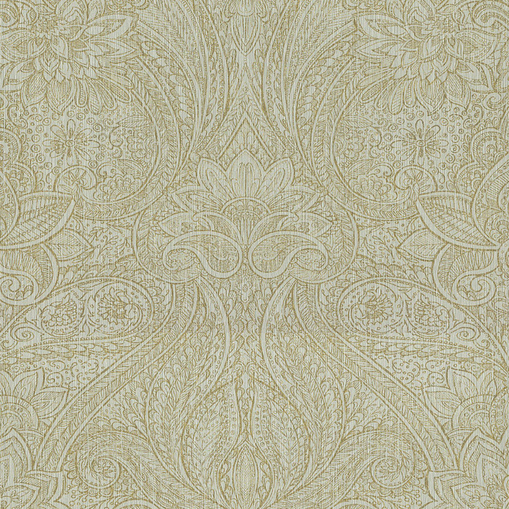 5298 61W8251 by JF Wallcovering BOHO CHIC WALLCOVERINGS 100% Wallpaper Italy Horizontal: 35.4 and Vertical: Y 27 - Fabric Carolina -