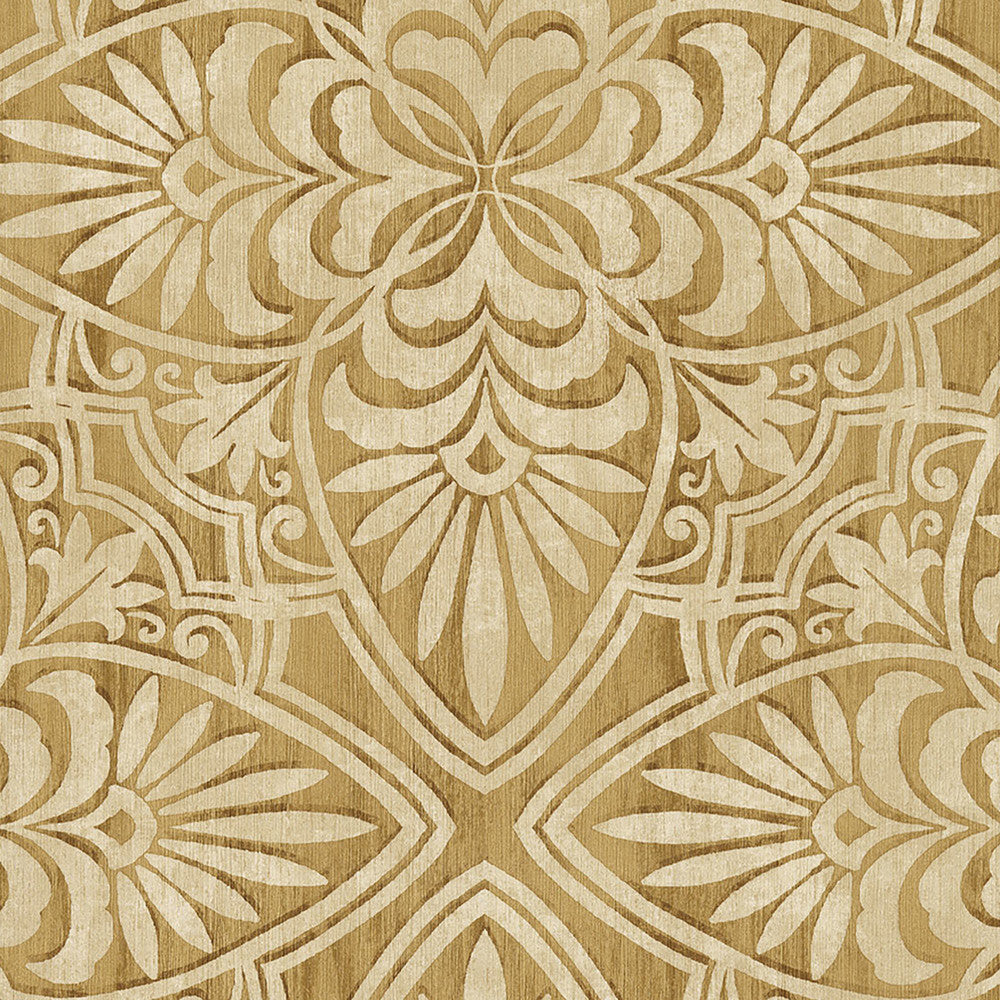5299 18W8251 by JF Wallcovering BOHO CHIC WALLCOVERINGS 100% Wallpaper Italy Horizontal: and Vertical: 20.9 20.5 inches, 11 yards per roll. - Fabric Carolina -