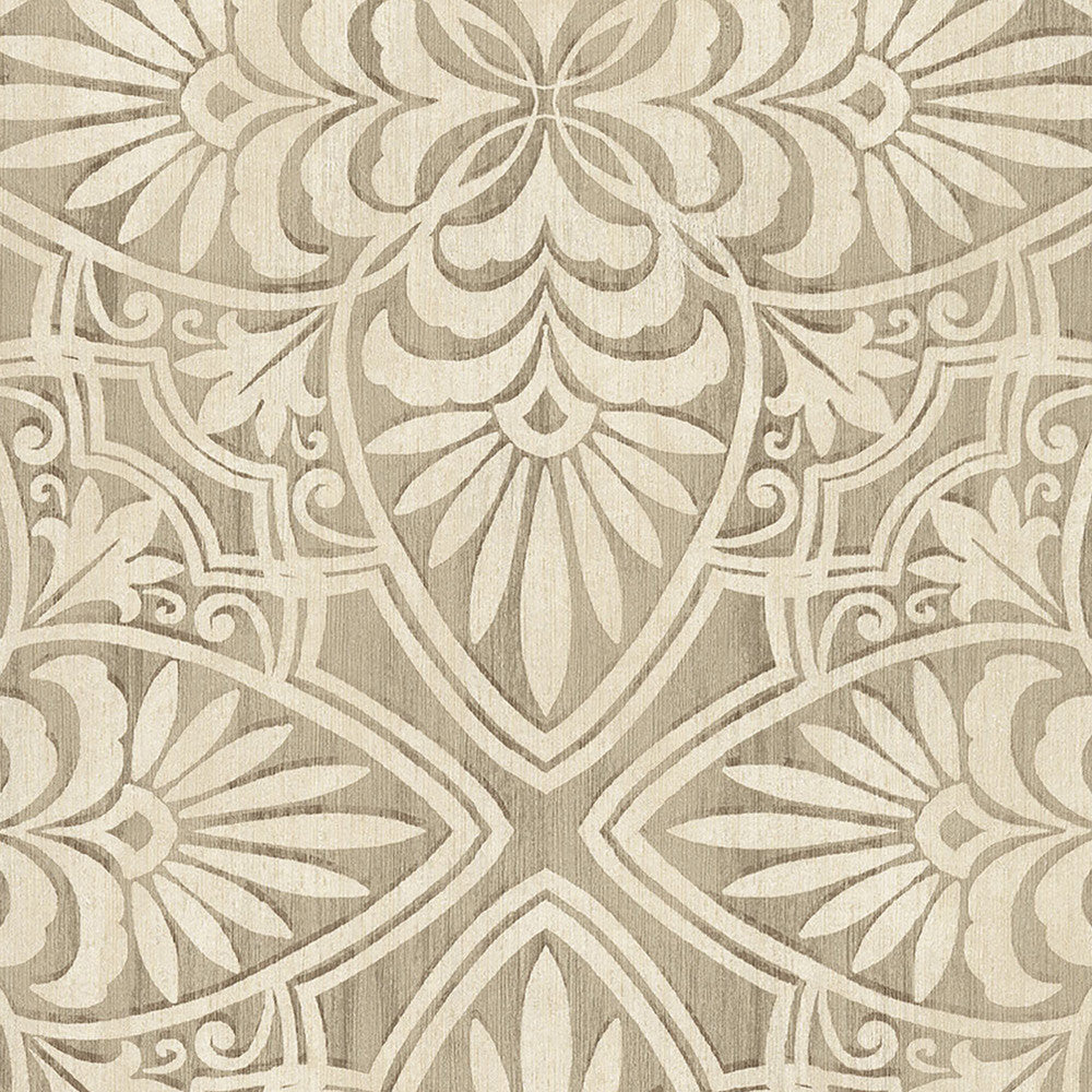 5299 35W8251 by JF Wallcovering BOHO CHIC WALLCOVERINGS 100% Wallpaper Italy Horizontal: and Vertical: 20.9 20.5 - Fabric Carolina -