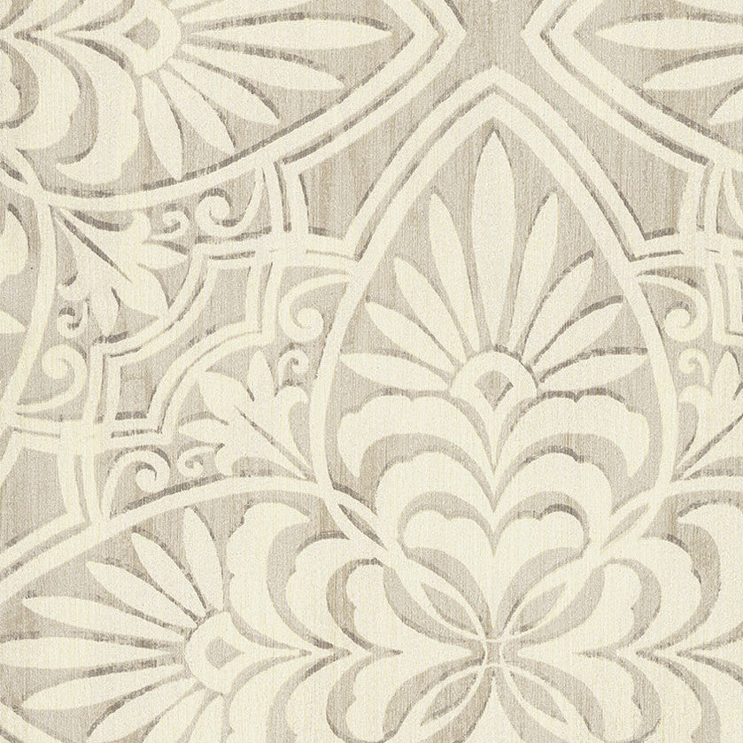 5299 93W8251 by JF Wallpaper BOHO CHIC WALLCOVERINGS 100% Wallpaper ITALY (see sample) Horizontal: N/A and Vertical: 20.900 20.50 - Fabric Carolina -