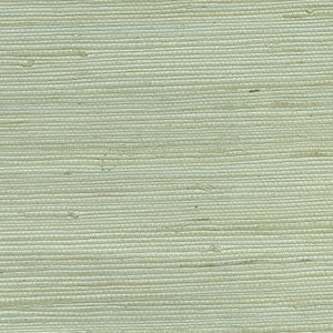 Kiyoshi Light Green Grasscloth Wallpaper by Kenneth James