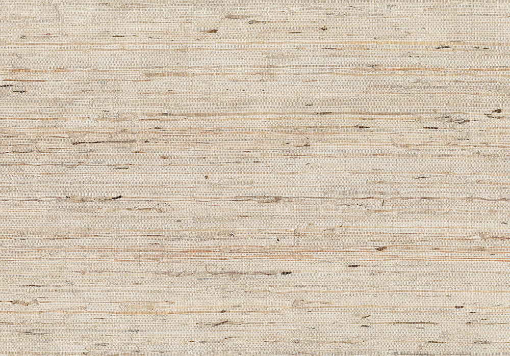 Kotone Cream Grasscloth Wallpaper by Kenneth James Jiangsu Grasscloth Covers about 72 square feet 36-in by 24-ft long roll Unpasted 0 - Fabric Carolina -