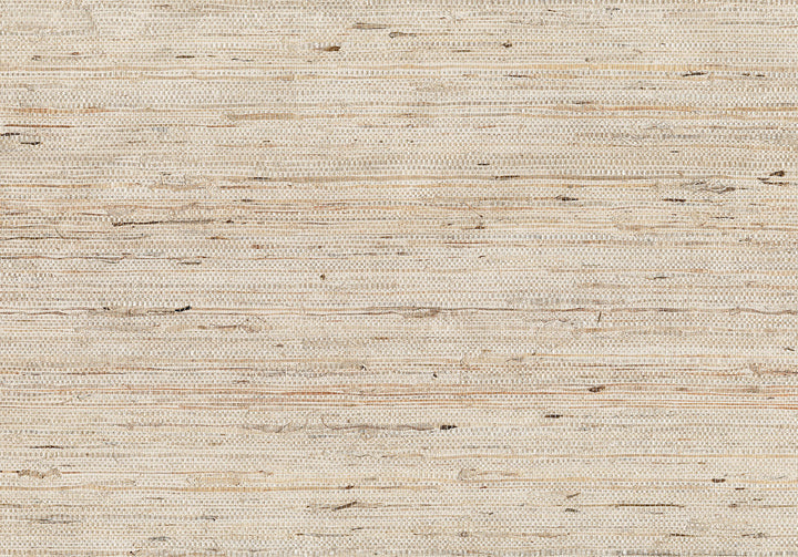 Kotone Cream Grasscloth Wallpaper by Kenneth James Jiangsu Grasscloth Covers about 72 square feet 36-in by 24-ft long roll Unpasted 0 - Fabric Carolina -
