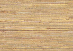 Mayu Taupe Grasscloth Wallpaper by Kenneth James