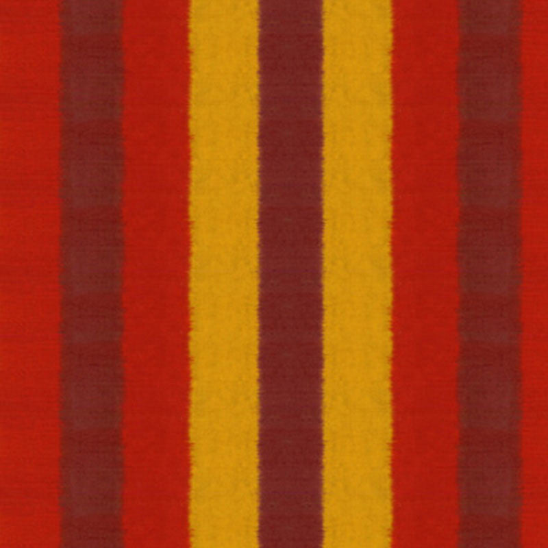 Kareena Ikat Stripe Henna 54021 by Schumacher Fabric BEEKMAN SILKS (STRIPES) F06 SILK 100% INDIA </p><p>Repeat: Horizontal: 26 3/4" (68CM) and Vertical: 53.5 - Fabric Carolina -
