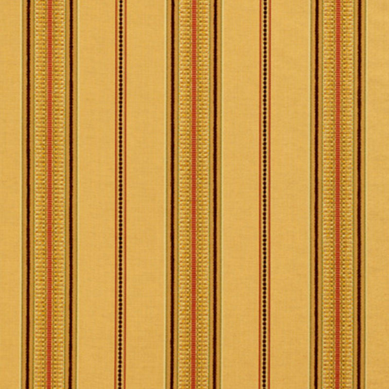 Sinclair Chenille Stripe Camel 54062 by Schumacher Fabric PERENNIAL FAVORITES VISCOSE 47% COTTON 37% ITALY MARTINDALE 16,000 </p><p>Repeat: Horizontal: 6 7/8" (17CM) and Vertical: 55 - Fabric Carolina -