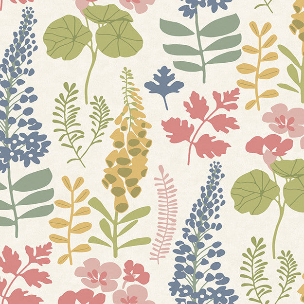 5408 73W8411 by JF Wallpaper BUNGALOW WALLCOVERINGS 100% Wallpaper UNITED KINGDOM (see sample) Horizontal: N/A and Vertical: 20.900 20.50 - Fabric Carolina -