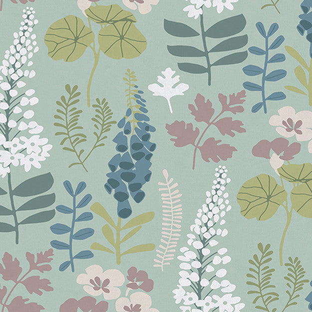 5408 75W8411 by JF Wallpaper BUNGALOW WALLCOVERINGS 100% Wallpaper UNITED KINGDOM (see sample) Horizontal: N/A and Vertical: 20.900 20.50 - Fabric Carolina -