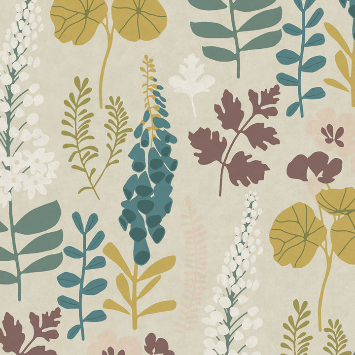 5408 76W8411 by JF Wallcovering BUNGALOW WALLCOVERINGS 100% Wallpaper United Kingdom Horizontal: and Vertical: 20.9 20.5 - Fabric Carolina -