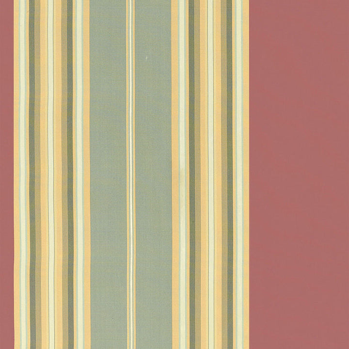 Vivien Silk Stripe Rouge 54131 by Schumacher Fabric CHROMA SILK 100% CHINA </p><p>Repeat: Horizontal: 13 1/2" (34CM) and Vertical: 54 - Fabric Carolina -