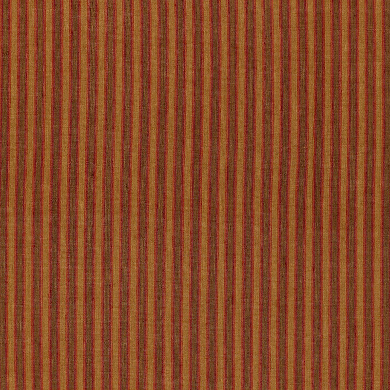Wainscott Linen Stripe Cinnabar 54175 by Schumacher Fabric CHROMA See Sample INDIA HEAVY DUTY </p><p>Repeat: Horizontal: 7/8" (2CM) and Vertical: - 54" WIDE (137CM) - Fabric Carolina -