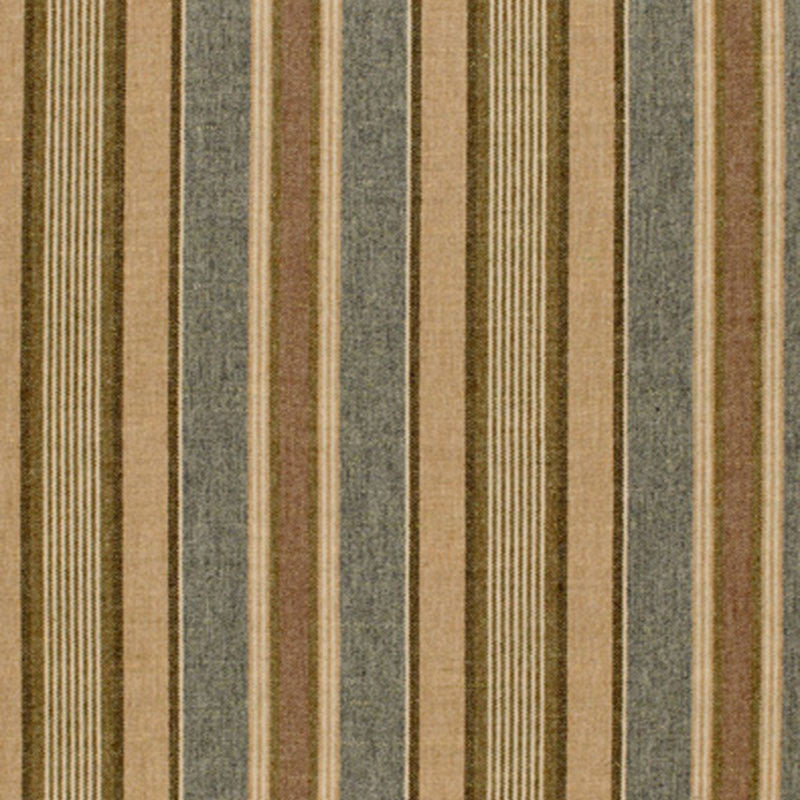 Edgemere Stripe Denim 54201 by Schumacher Designer Fabric HAMPTON LINENS See Sample UNITED KINGDOM LIGHT DUTY </p><p>Repeat: Horizontal: 12" (30CM) and Vertical: - 60" WIDE (152CM) - Swanky Fabrics -